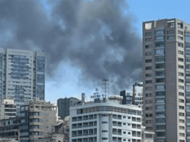 حريق فندق لافيدا