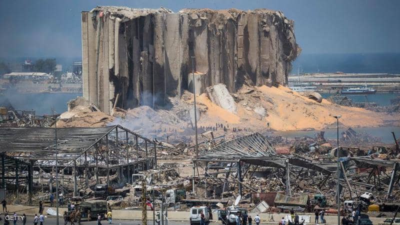 انفجار مرفأ بيروت