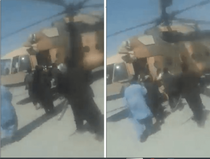 طالبان تعترض مروحية مي 17