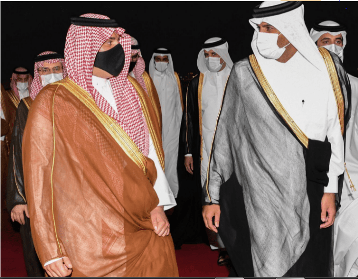 وزير الداخلية السعودي والقطري