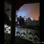 انفجار محول كهربائي