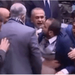 عراك مجلس النواب الأردني