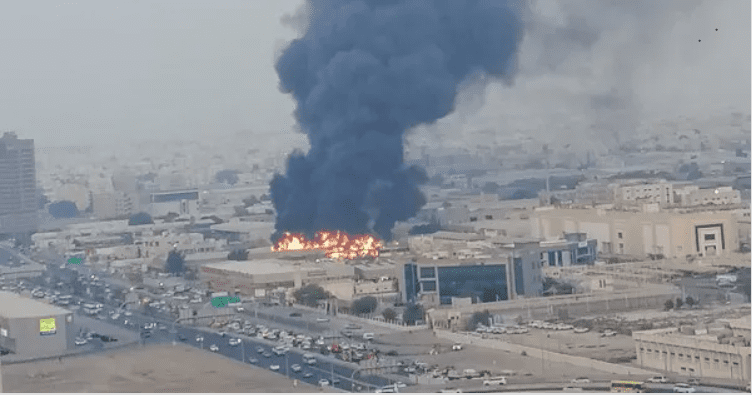 انفجار صهريج الإمارات