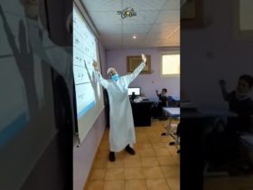 درس الكسرة من معلم سعودي