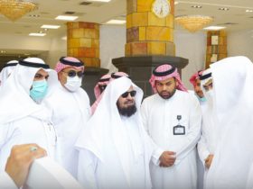 منبر الحرم المكي الجديد