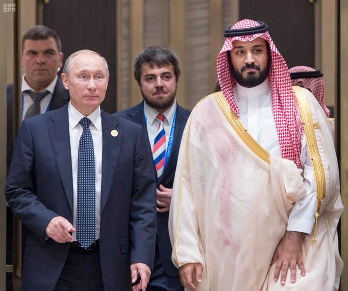 بوتين ومحمد بن سلمان