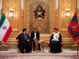 رئيس ايران في عمان