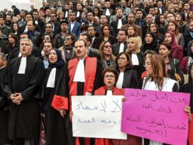 إضراب قضاة تونس