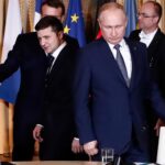 لقاء بوتين وزيلينسكي