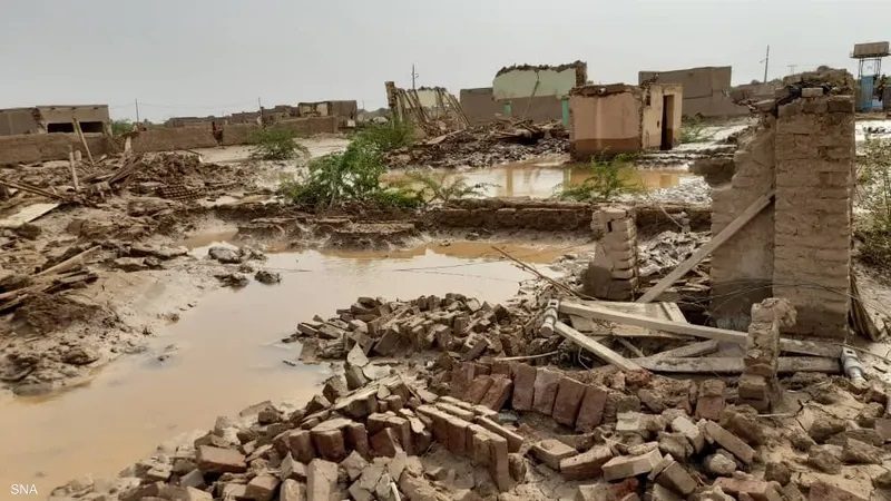 خسائر فيضانات السودان