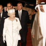 الدول العربية التي زارتها الملكة إليزابيت