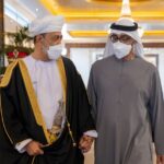 محمد بن زايد في عمان