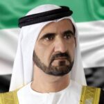 محمد بن راشد في عزاء الملكة إليزابيث