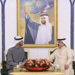 رئيس الإمارات والعاهل البحريني