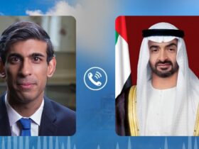 اتصال رئيس الإمارات ورئيس الوزراء البريطاني
