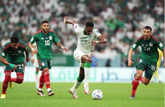 مباراة المكسيك والسعودية