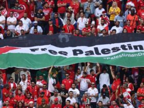 علم فلسطين في المونديال