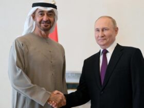 بوتين ورئيس الإمارات
