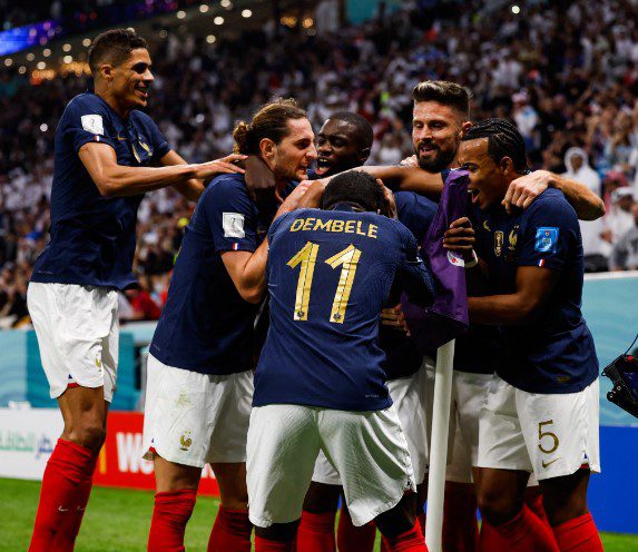مباراة فرنسا والمغرب