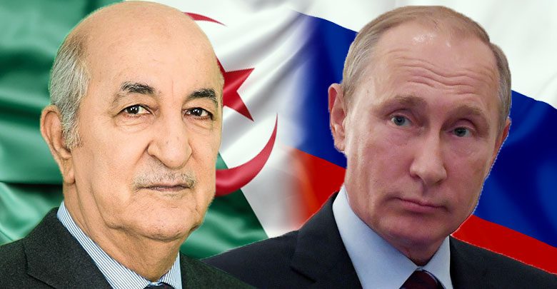 بوتين والرئيس الجزائري
