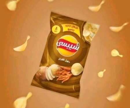 شيبسي بطعم أرجل الدجاج
