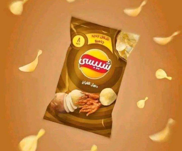 شيبسي بطعم أرجل الدجاج