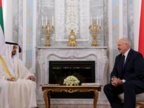 رئيس الإمارات ورئيس بيلاروسيا