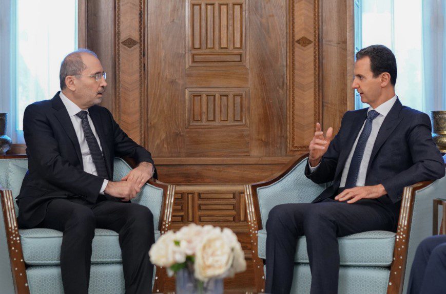 وزير الخارجية الأردني في سوريا