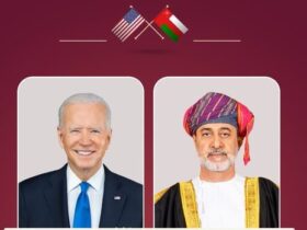 رئيس أمريكا يشكر سلطان عمان