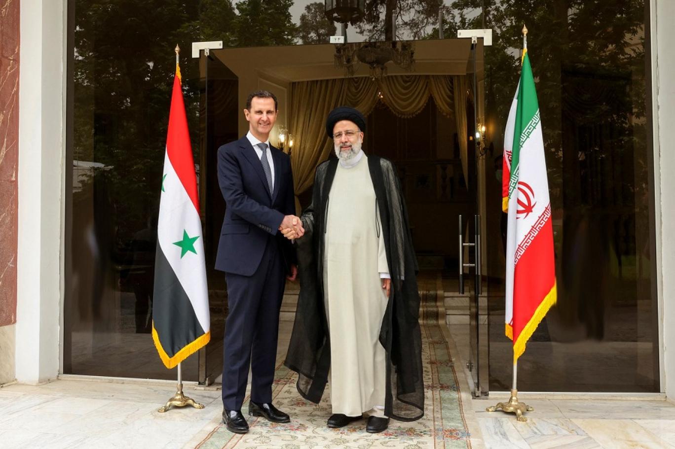 زيارة الرئيس الايراني لسوريا