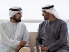 لقاء رئيس الامارات ونائبه
