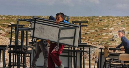 هدم المدراس الفلسطينية في بيت لحم