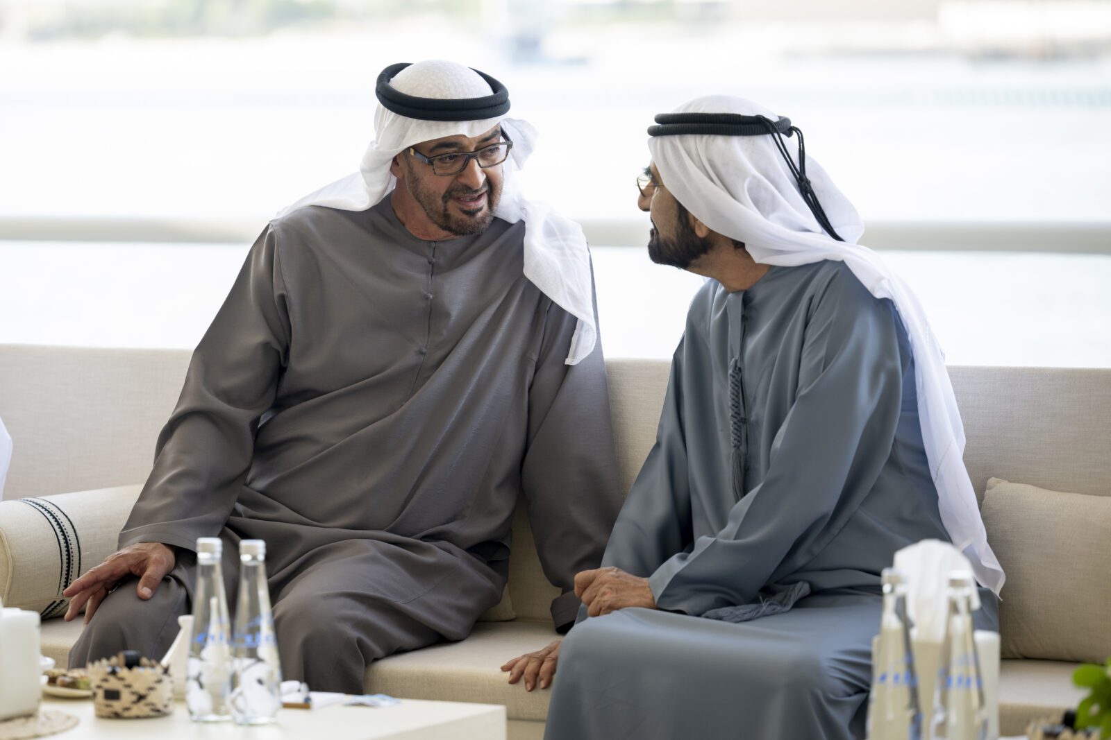 رئيس الإمارات ومحمد بن راشد