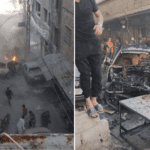 انفجار عبوة ناسفة منطقة السيدة زينب